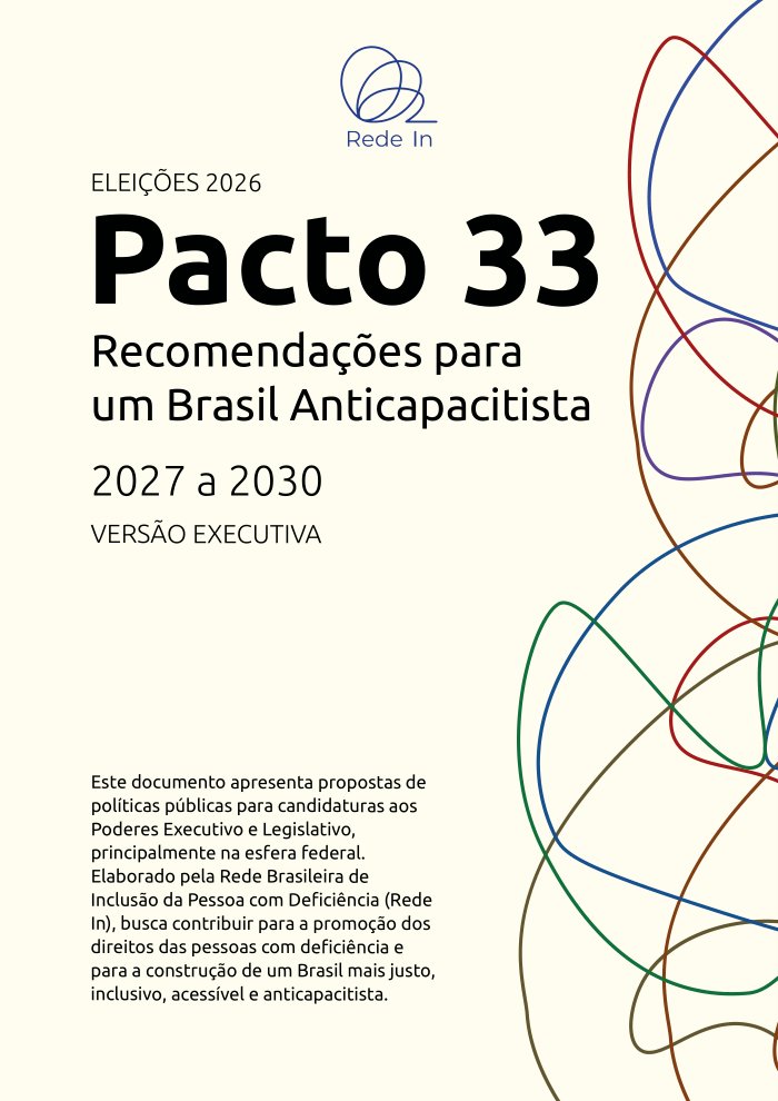 Capa — PACTO 33 — Recomendações para um Brasil Anticapacitista