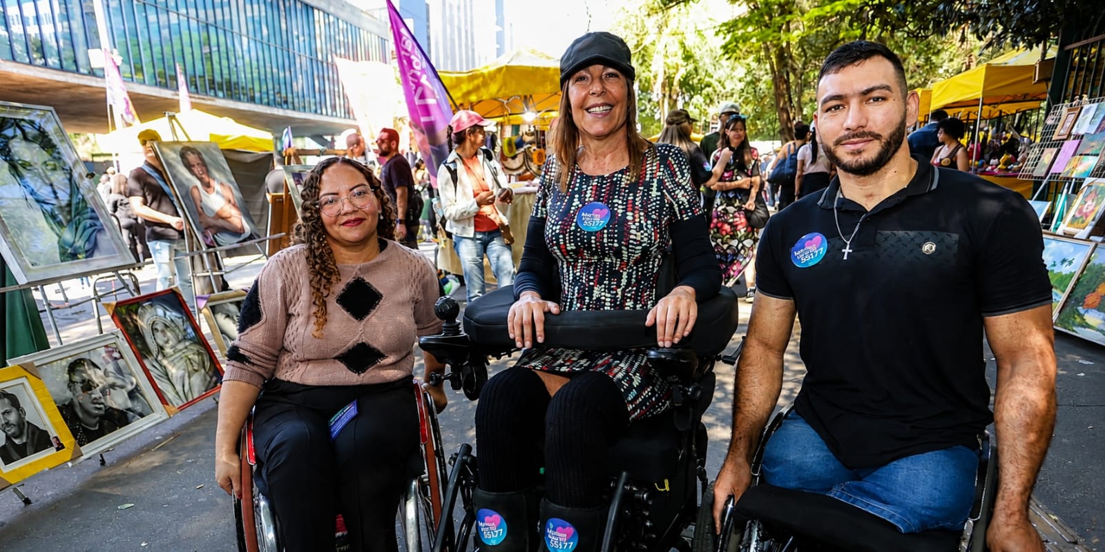 Mara Gabrilli destaca transformação da Avenida Paulista depois da reforma de acessibilidade